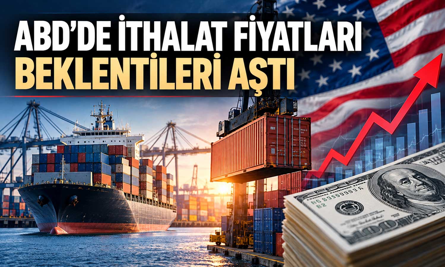ABD’de enflasyon baskısı artıyor: İthalat fiyatları beklentiyi aştı