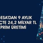 Agesa’nın prim üretimi 9 ayda yüzde 39 arttı