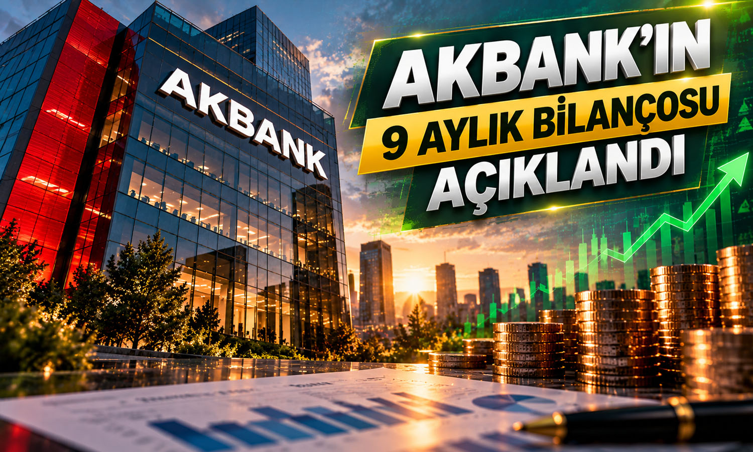 Akbank’ın 9 aylık net karı 46 milyar TL’ye yaklaştı