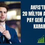 Akfen İnşaat’tan 250 milyon TL’lik pay geri alım programı