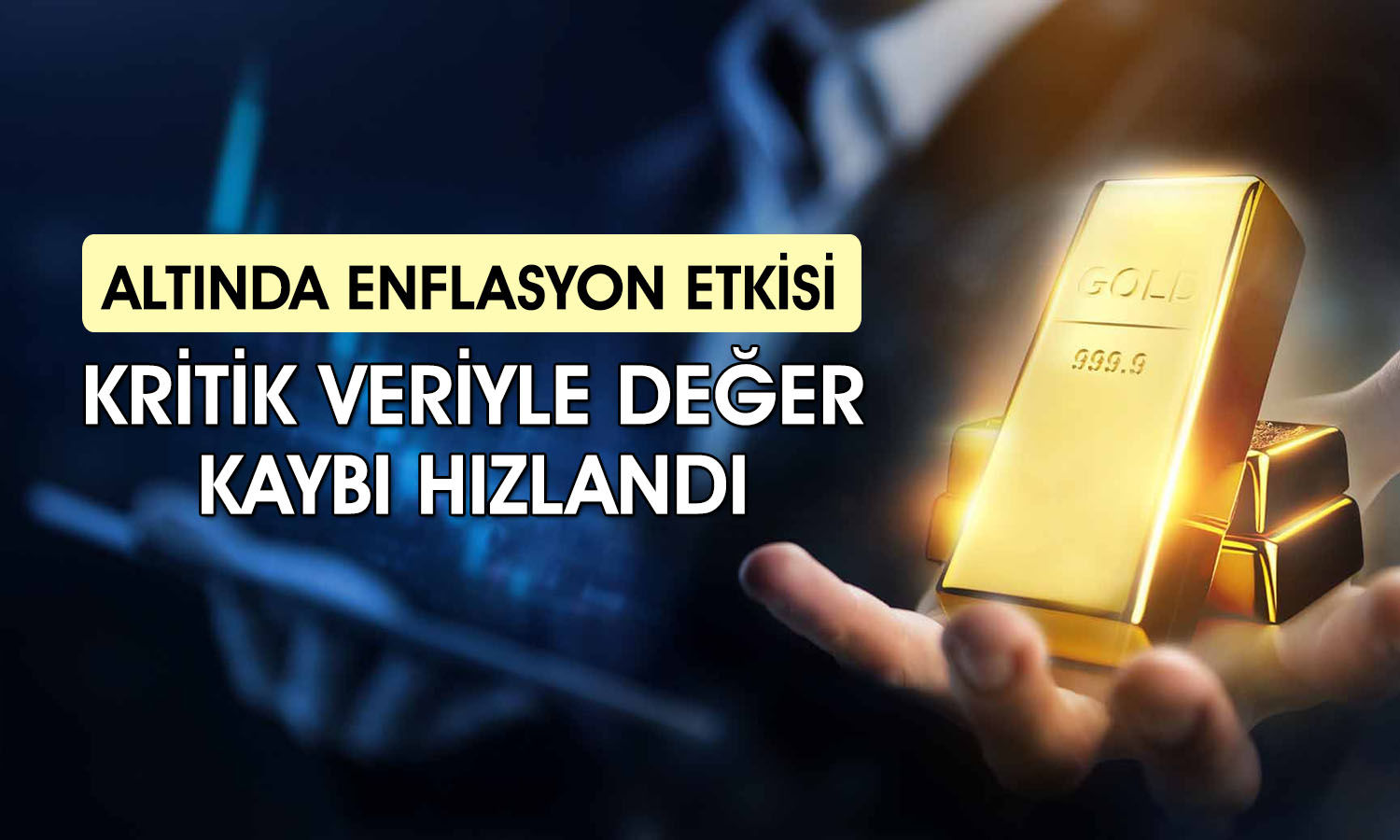 Altın ABD enflasyonuna yenildi: Düşüş hızlandı
