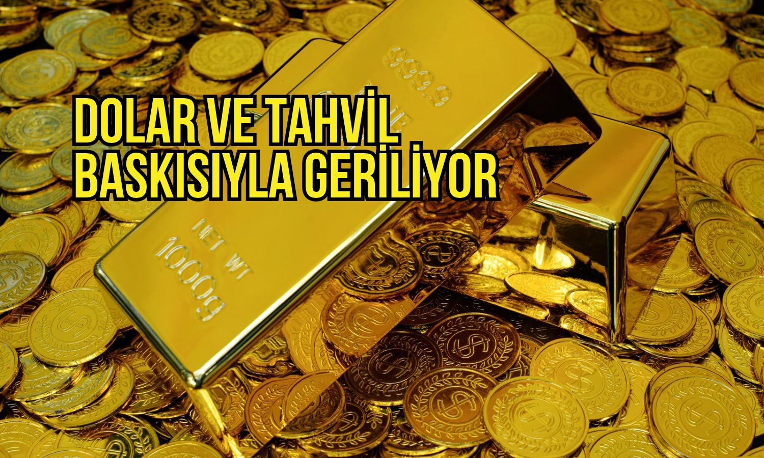 Altın dolar ve tahvil faizlerinin baskısıyla geriledi