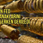 Altın Fed tutanaklarını bekliyor: Dolar güçlenince geriledi