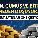 Altın, gümüş ve Bitcoin çakıldı! ABD enflasyonu piyasaları sarstı