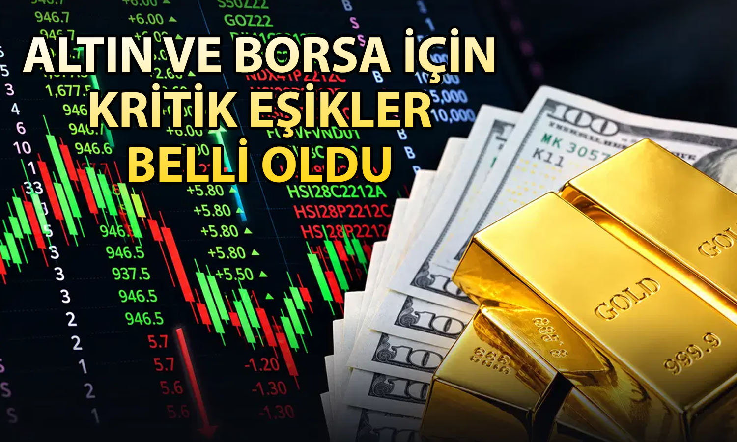 Altın için “testere” vurgusu: Uzman kritik seviyeleri sıraladı