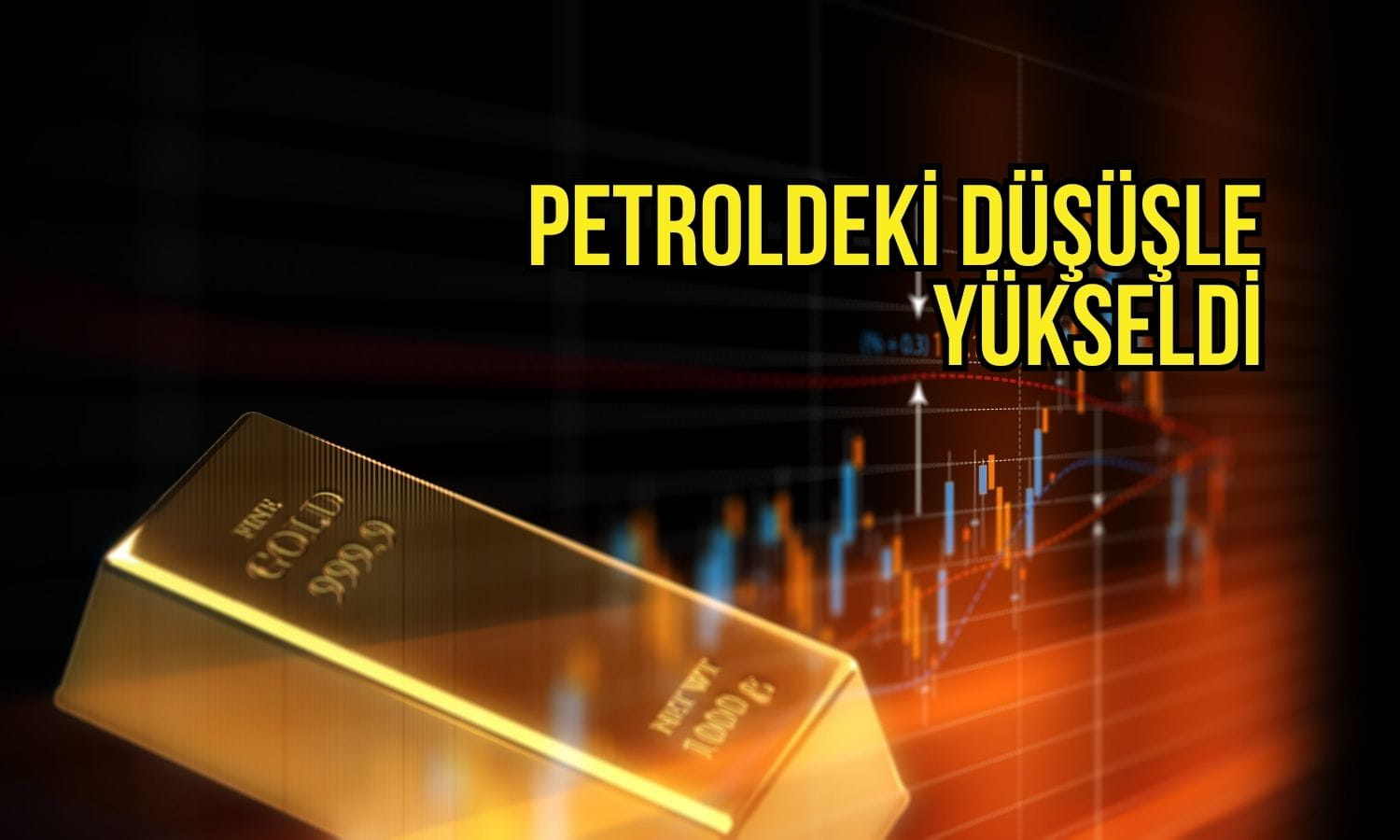 Altın petroldeki düşüşle yükseldi: Gözler ABD enflasyon verisinde