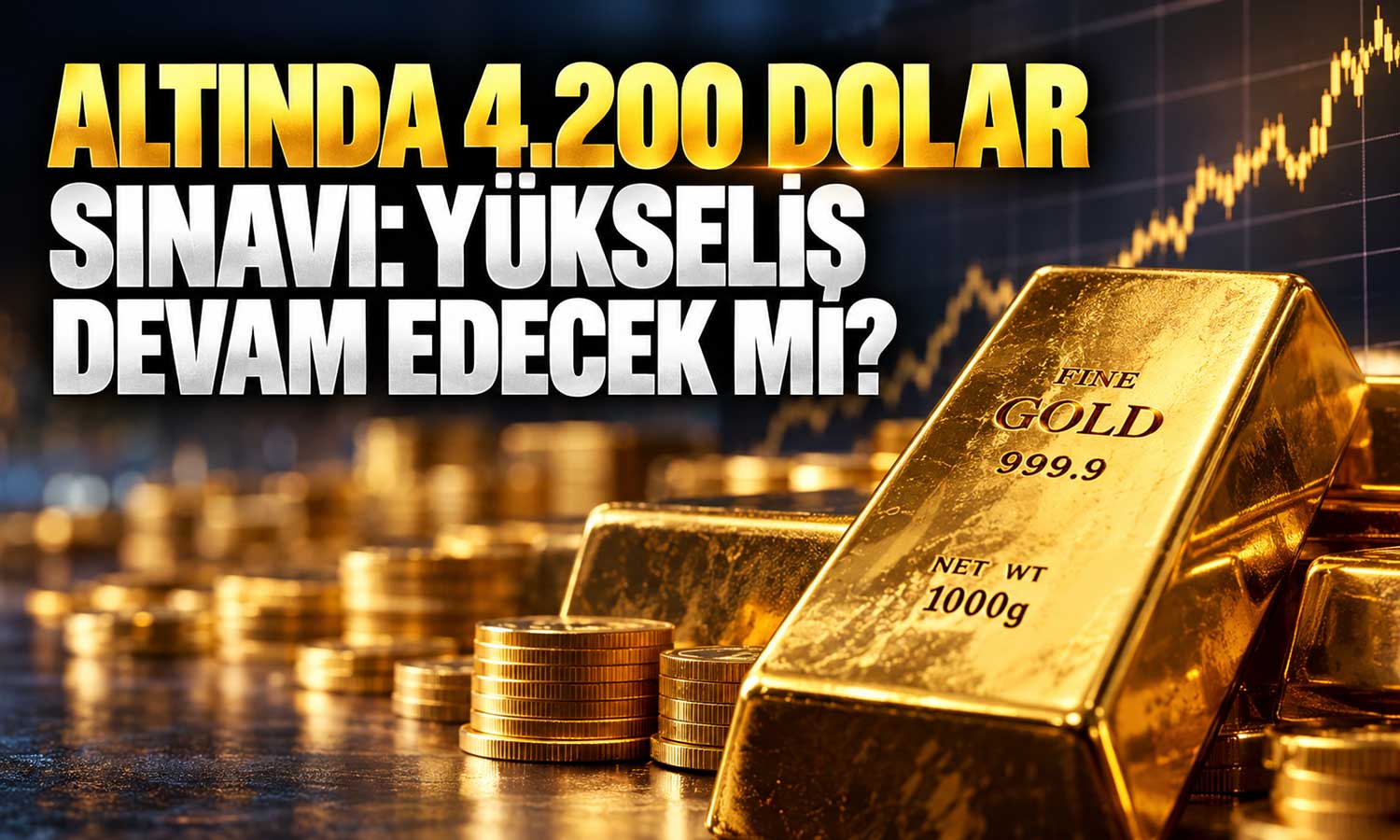 Altında yön arayışı: 4.200 dolar direnci aşılabilecek mi?