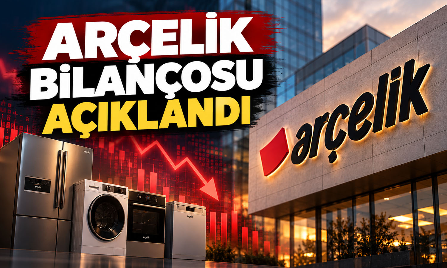 Arçelik’in (ARCLK) 9 aylık net zararı yüzde 42 azaldı
