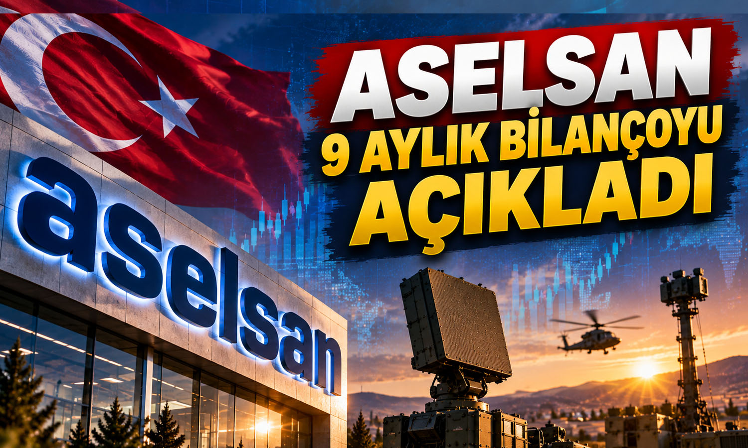 Aselsan bilanço: 9 aylık net kar yüzde 75 yükseldi
