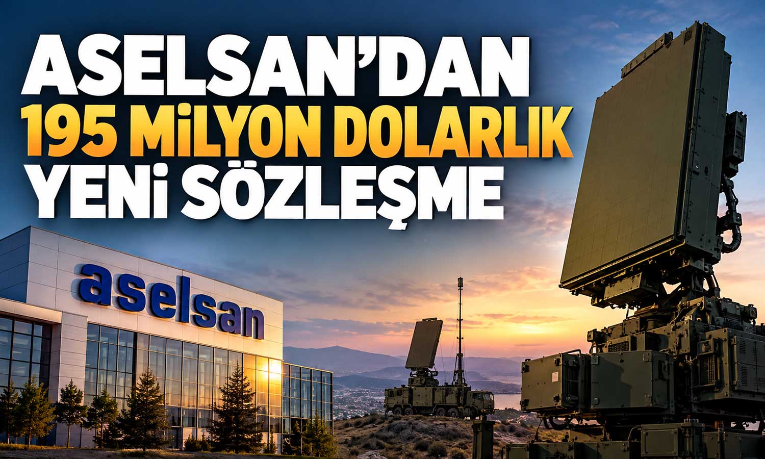 ASELSAN’ın radar sistemleri sözleşmesi 195 milyon dolara ulaştı