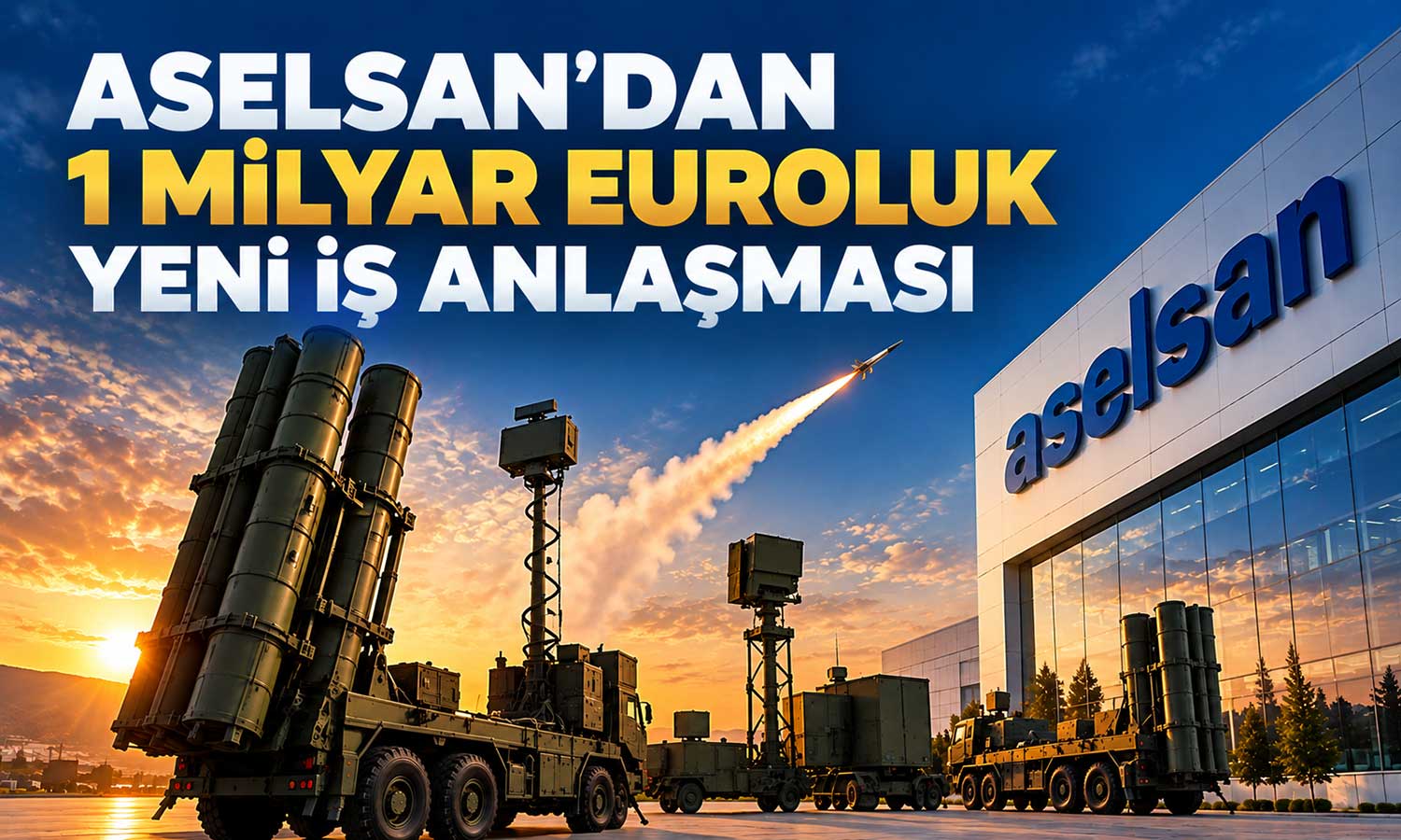 ASELSAN’ın yeni sözleşmelerinin tutarı 1 milyar euroyu aştı