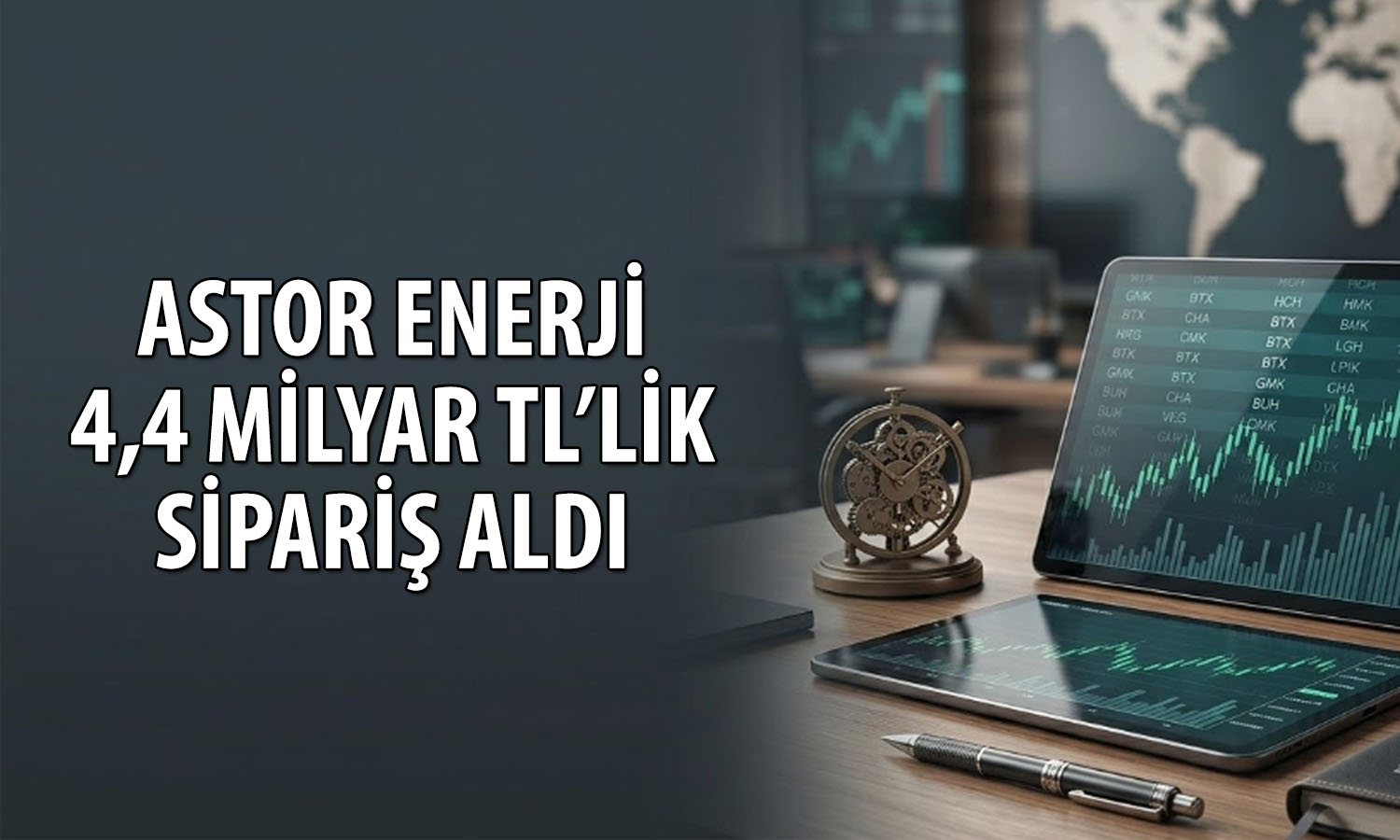 Astor Enerji payları 90 milyon dolarlık sözleşmeden güç aldı