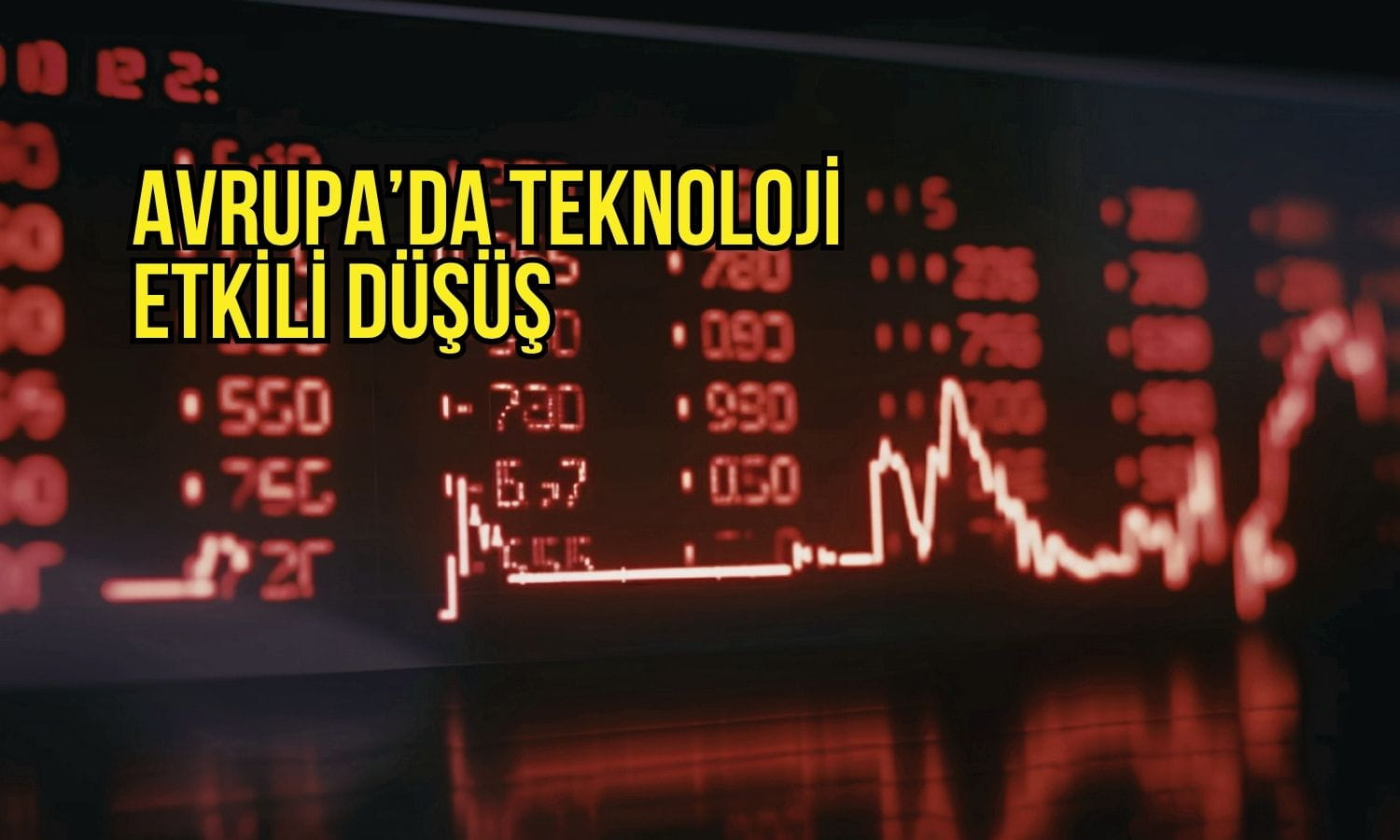 Avrupa borsaları teknoloji hisselerindeki satışlarla geriledi