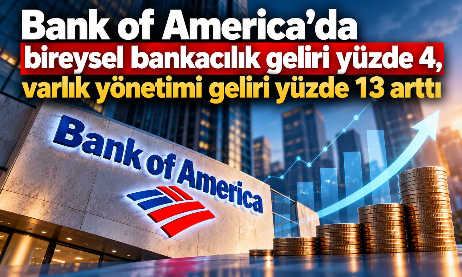 BofA’nın varlıkları 5,1 trilyon dolara ulaştı
