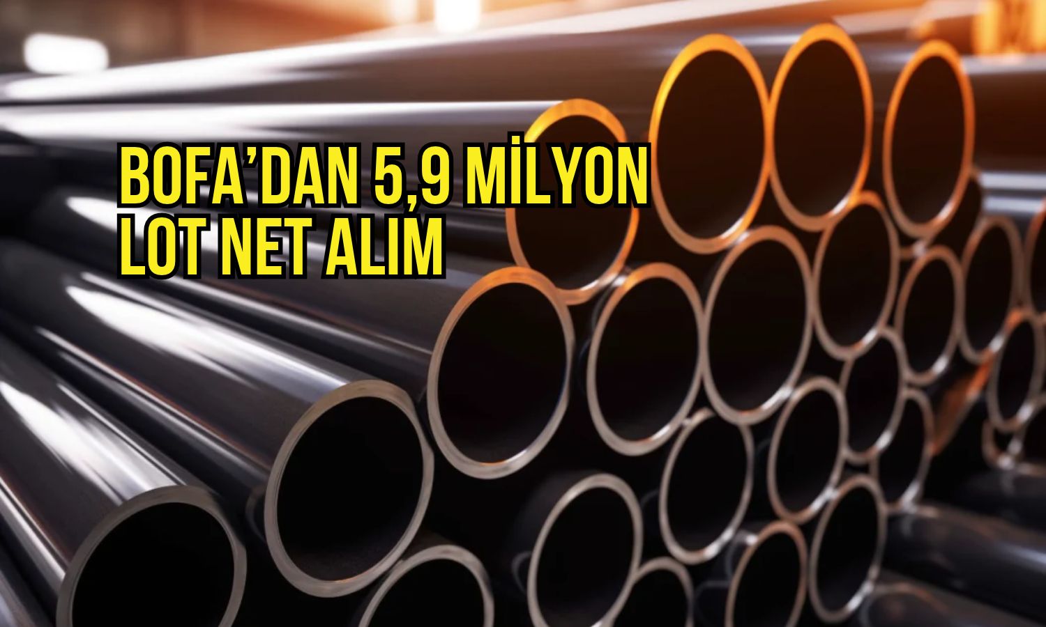 Bank of America’dan Kardemir’de 5,9 milyon lotluk net alım