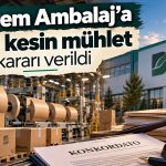 Barem Ambalaj’da konkordato sürecinde yeni karar