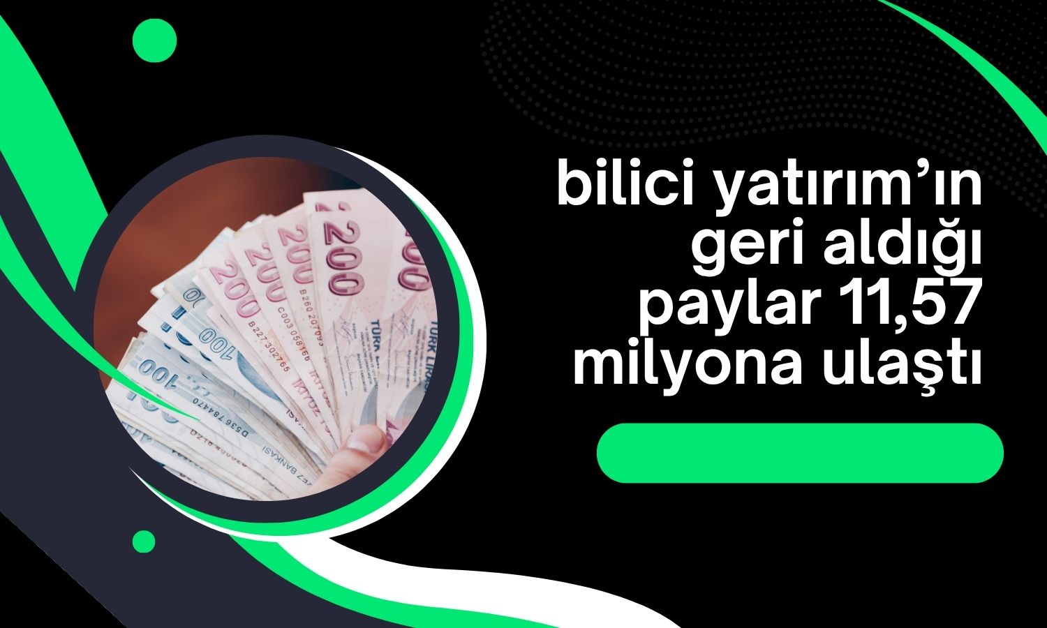 Bilici Yatırım 1,08 milyon adet pay geri aldı