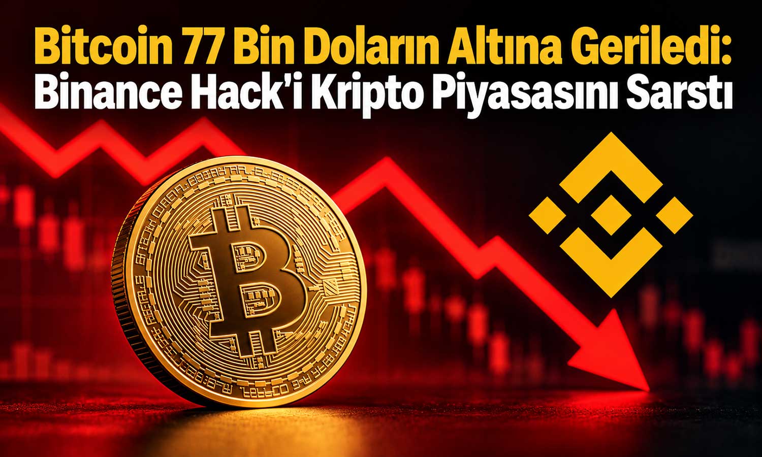 Binance’deki büyük güvenlik ihlali kriptoyu vurdu: Bitcoin ve BNB’de sert düşüş