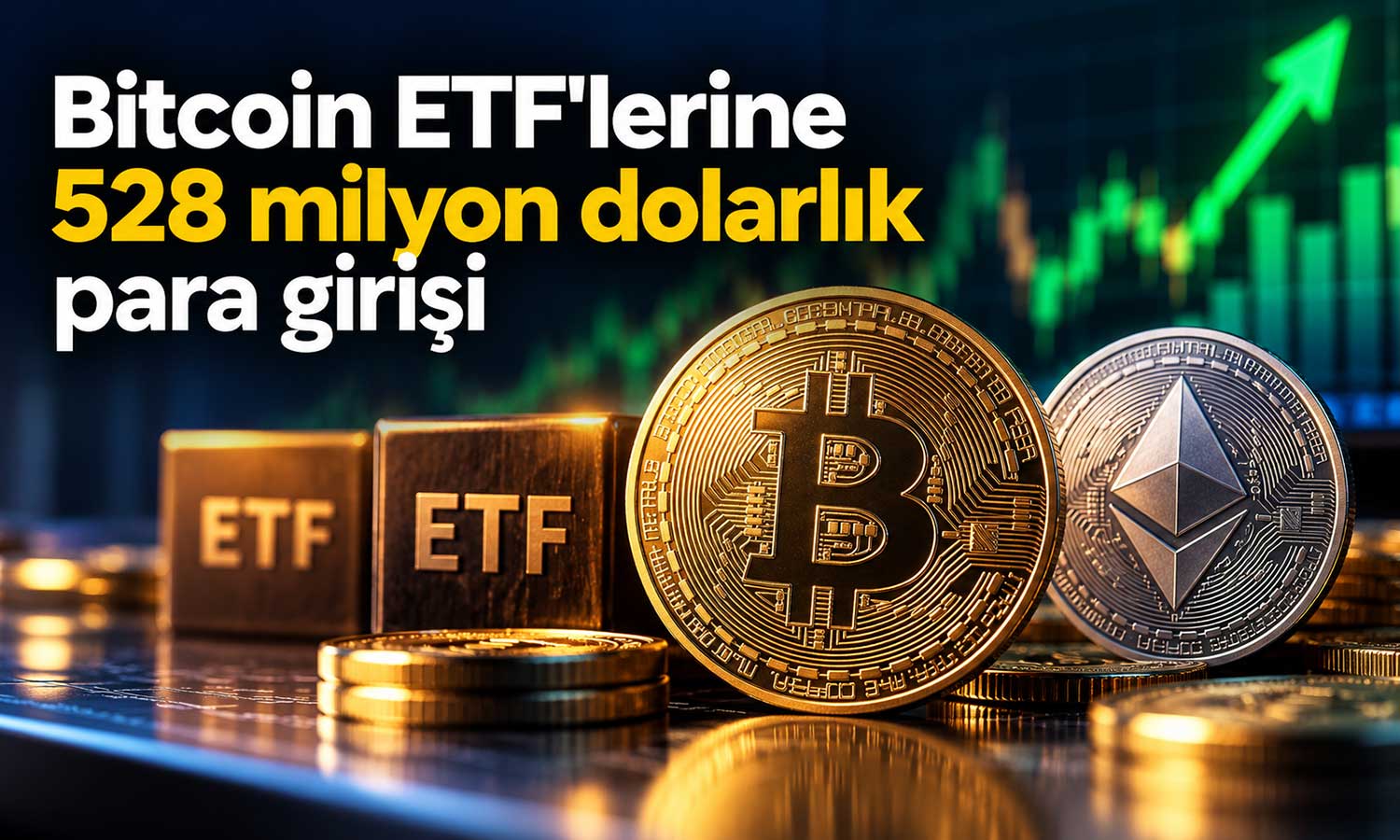 Bitcoin ve Ethereum fonlarında para akışı yeniden pozitife döndü