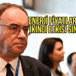 BOE Başkanı Bailey: Enerji fiyatlarının ikincil etkisi sınırlı