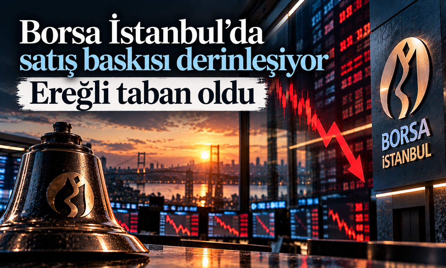 Borsa 11 bin puanın altında: Ereğli bilanço sonrası tabanda