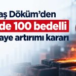 CEMAS’tan 791 milyon TL’lik bedelli: Rüçhan fiyatı 1 TL