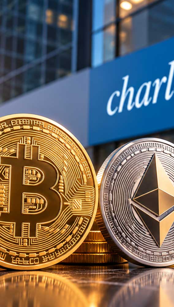 Charles Schwab, bireysel müşterilerine Bitcoin ve Ethereum kapısını açtı