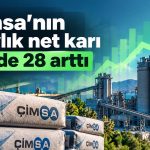 Çimsa Çimento bilanço: 9 aylık net kar yüzde 28 arttı
