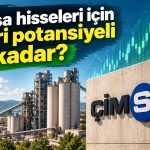 Çimsa için bilanço sonrası hedef fiyat: Yüzde 87,5 potansiyel