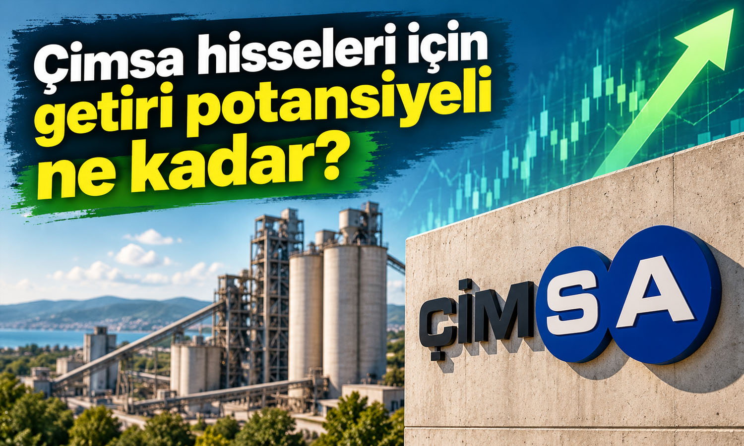 Çimsa için bilanço sonrası hedef fiyat: Yüzde 87,5 potansiyel