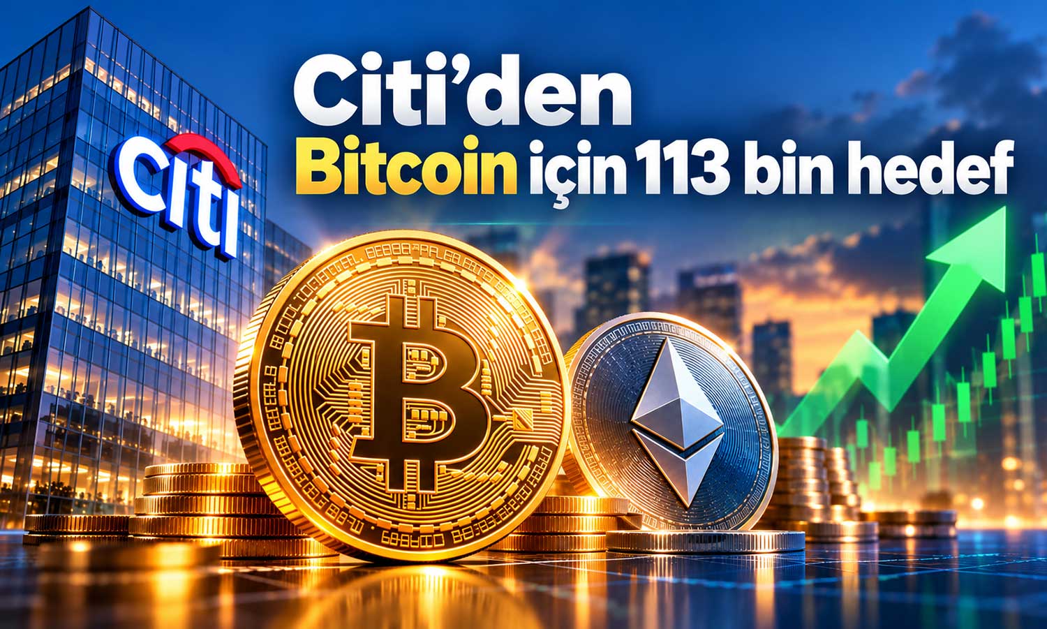 Citi’den kripto para tahminlerinde yukarı yönlü revizyon