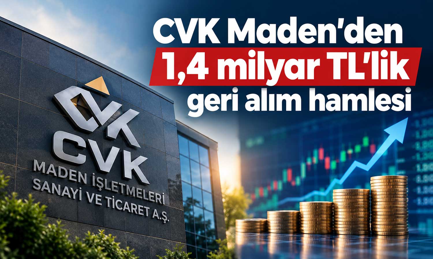 CVK Maden 100 milyon adet pay için geri alım programı başlattı