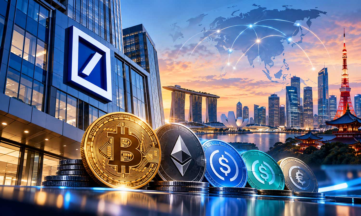 Deutsche Bank’tan kripto hamlesi: Asya pazarına açılacak