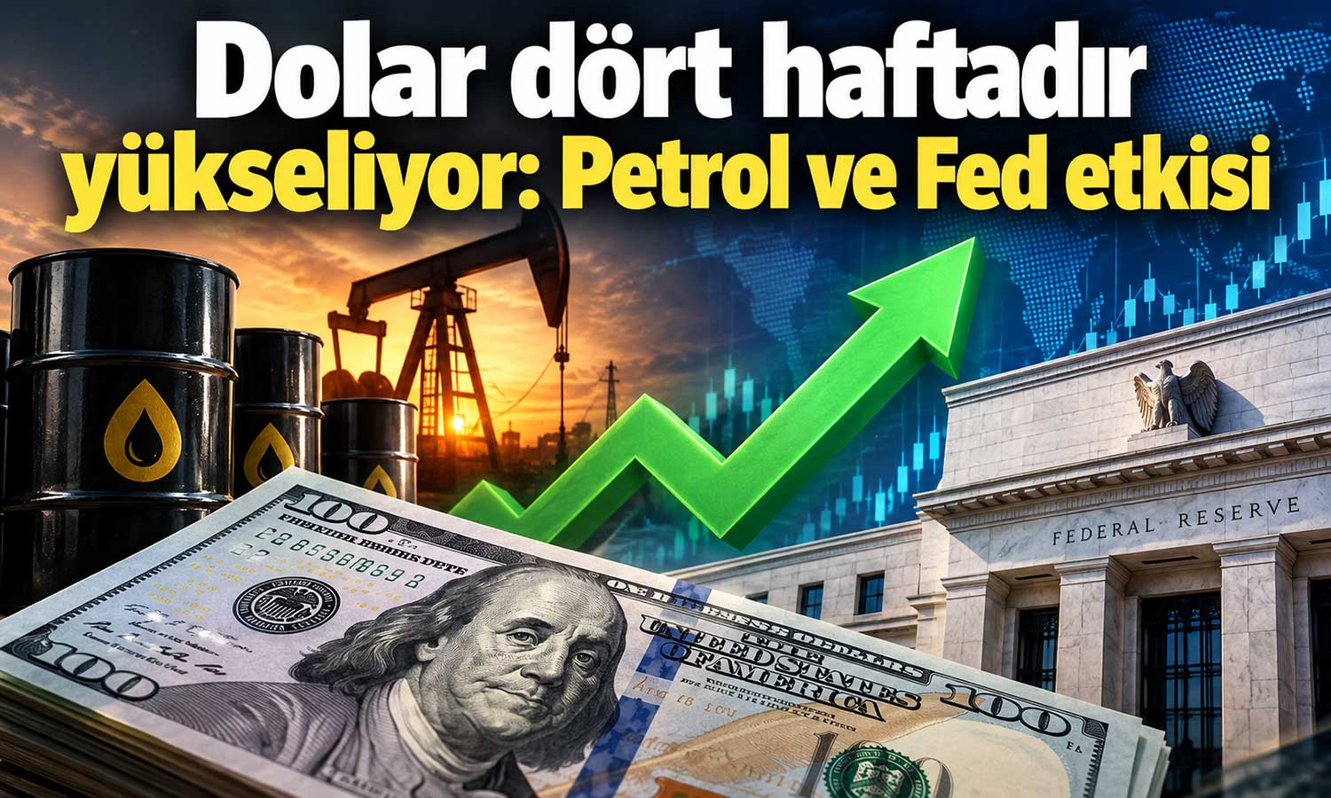 Doların yükselişinde üç kritik faktör