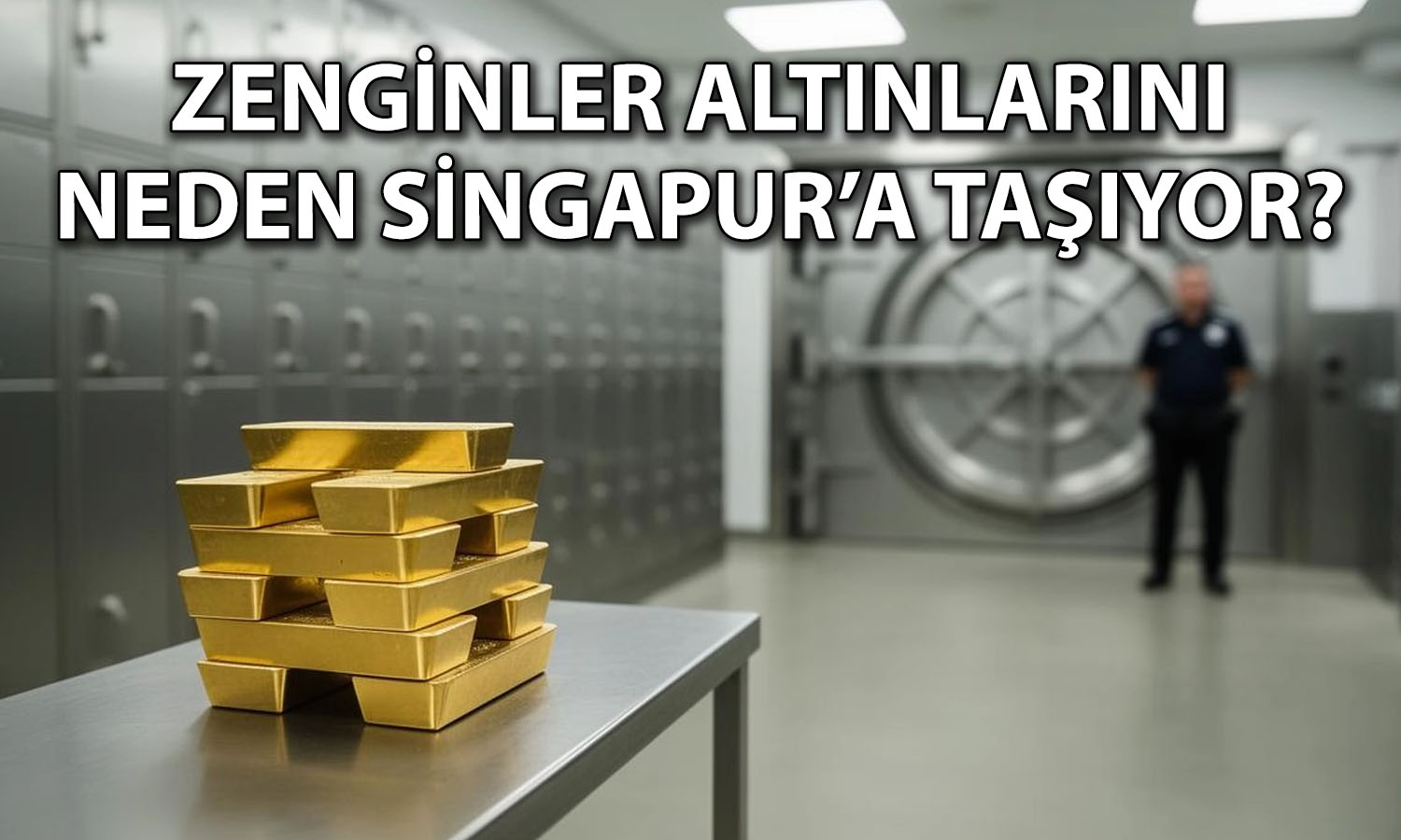 Dünyanın zenginleri altınlarını Singapur’a taşıyor