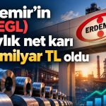 Erdemir’in (EREGL) 9 aylık net karı 11,1 milyar TL oldu