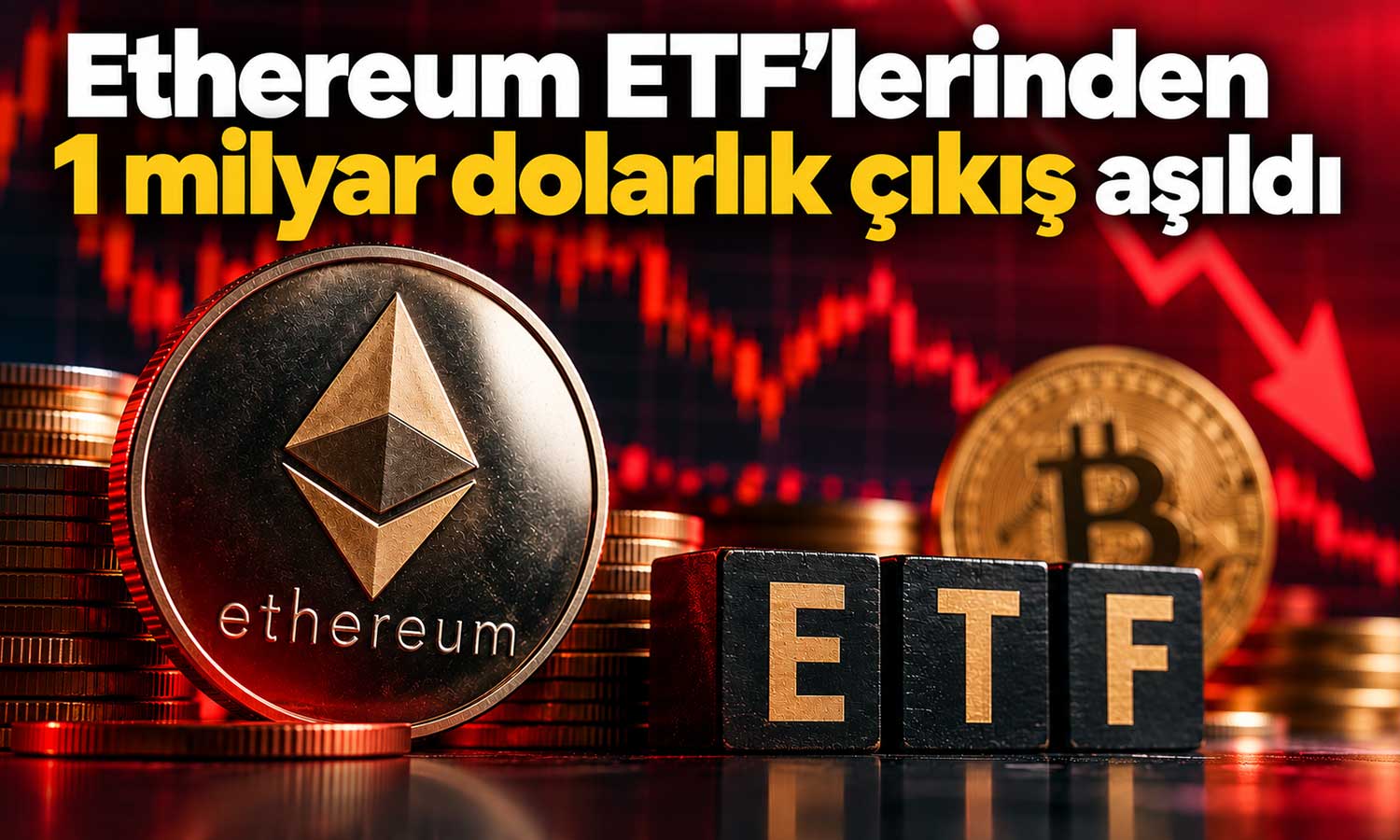 Ethereum fonlarında para çıkışı hızlandı: Eylül kazançları silindi