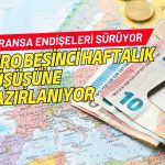 Euro 5. haftalık düşüşüne hazırlanıyor: Fransa endişeleri sürüyor