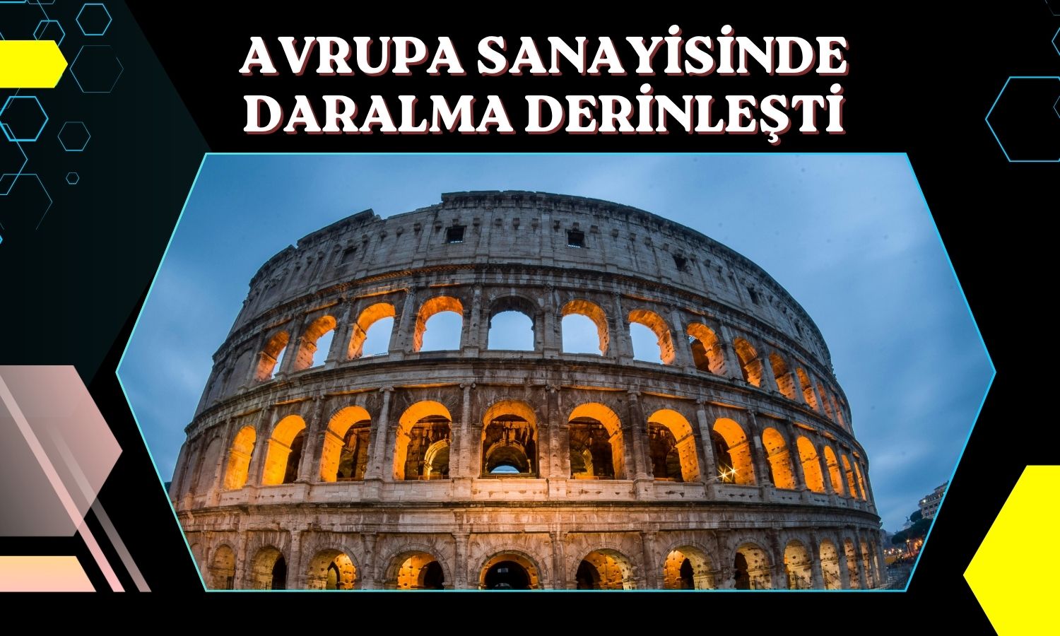 Euro Bölgesi’nde sanayi üretimi üçüncü ayda da geriledi
