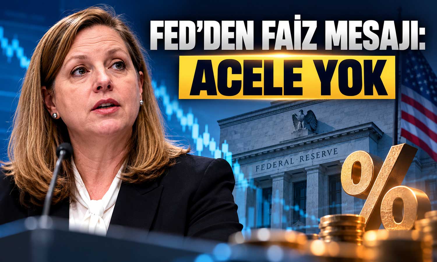 Fed/Bowman: Yeni faiz adımına acil ihtiyaç görmüyorum