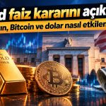 Fed Ekim’de faizi sabit tuttu: Altın nasıl tepki verdi?