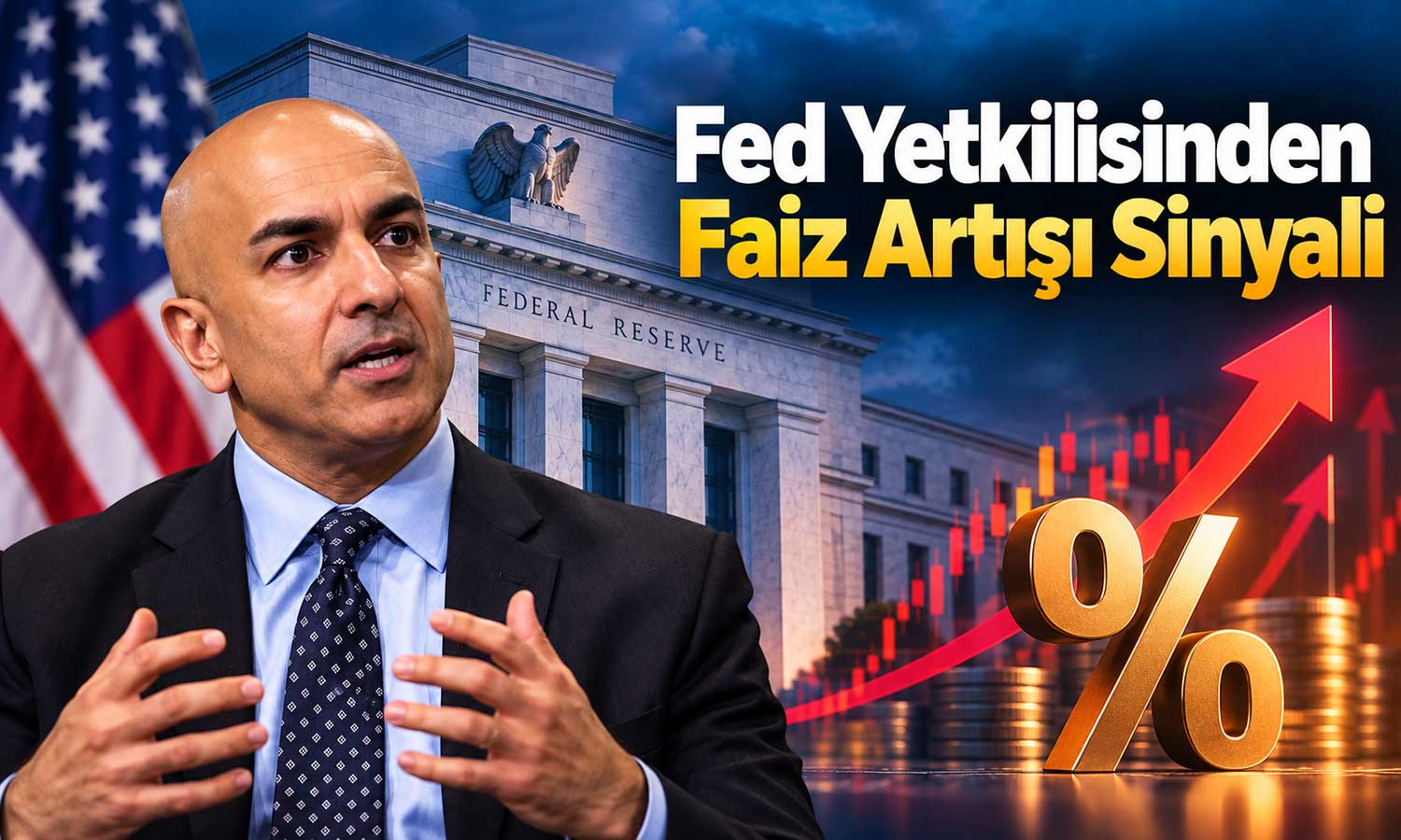Fed’de faiz belirsizliği sürüyor: Kashkari’den enflasyon vurgusu