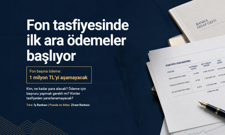 Fon tasfiyesinde ara ödeme bugün başlıyor: Ödeme almak için başvuru gerekli mi?