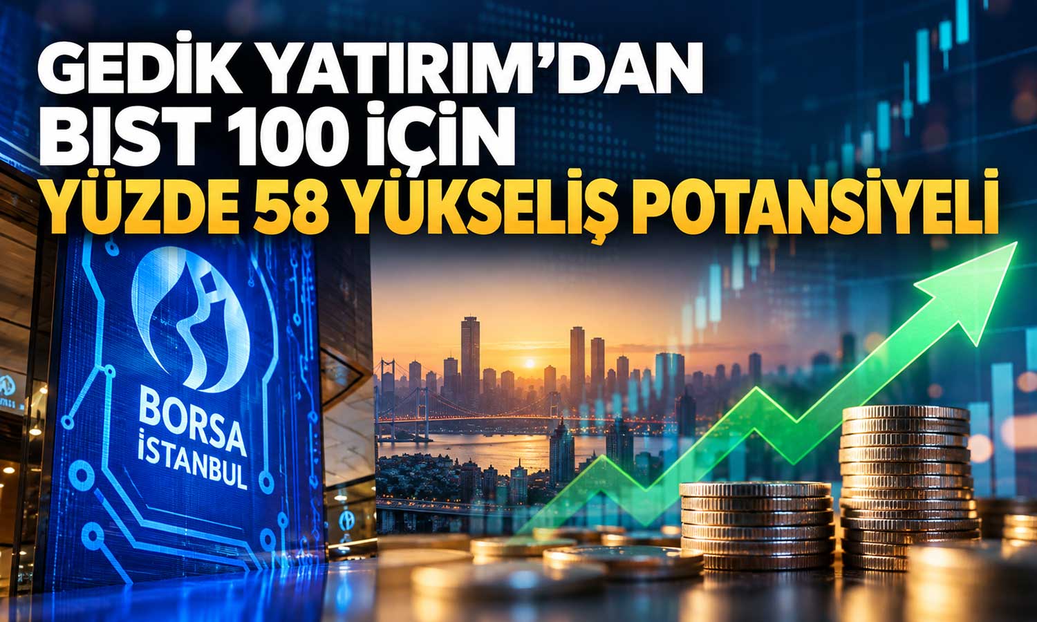 Gedik Yatırım’dan faiz indirimi ve BIST 100 beklentisi