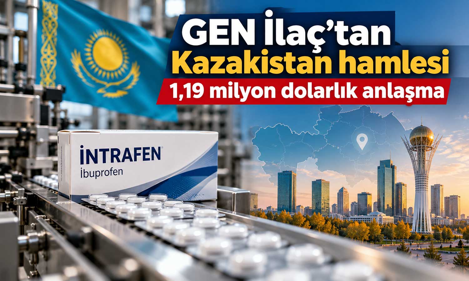 GEN İlaç’ın yeni ihalesi 1,19 milyon dolarlık satış katkısı sağlayacak