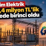 Girişim Elektrik 454,4 milyon TL’lik ihalede birinci oldu