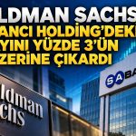 Goldman Sachs’tan SAHOL’de 89,3 milyon TL’lik pay alımı