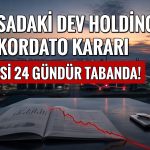 Hissesi 264 TL’den 21 TL’ye inen holding konkordato talep etti