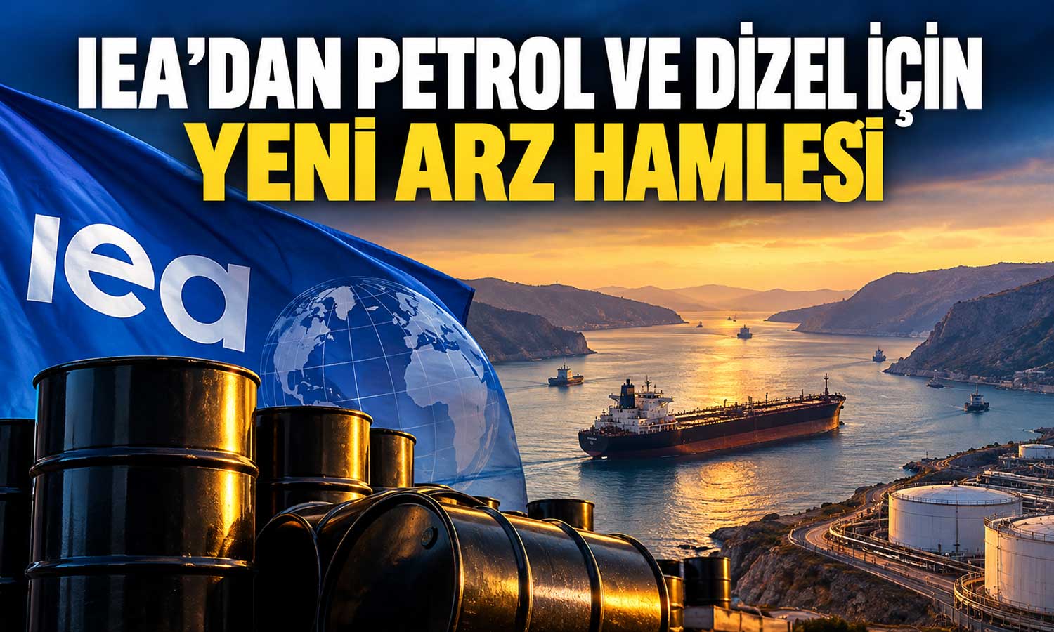 IEA’dan enerji piyasalarına destek: Petrol ve dizel arzı artırılacak