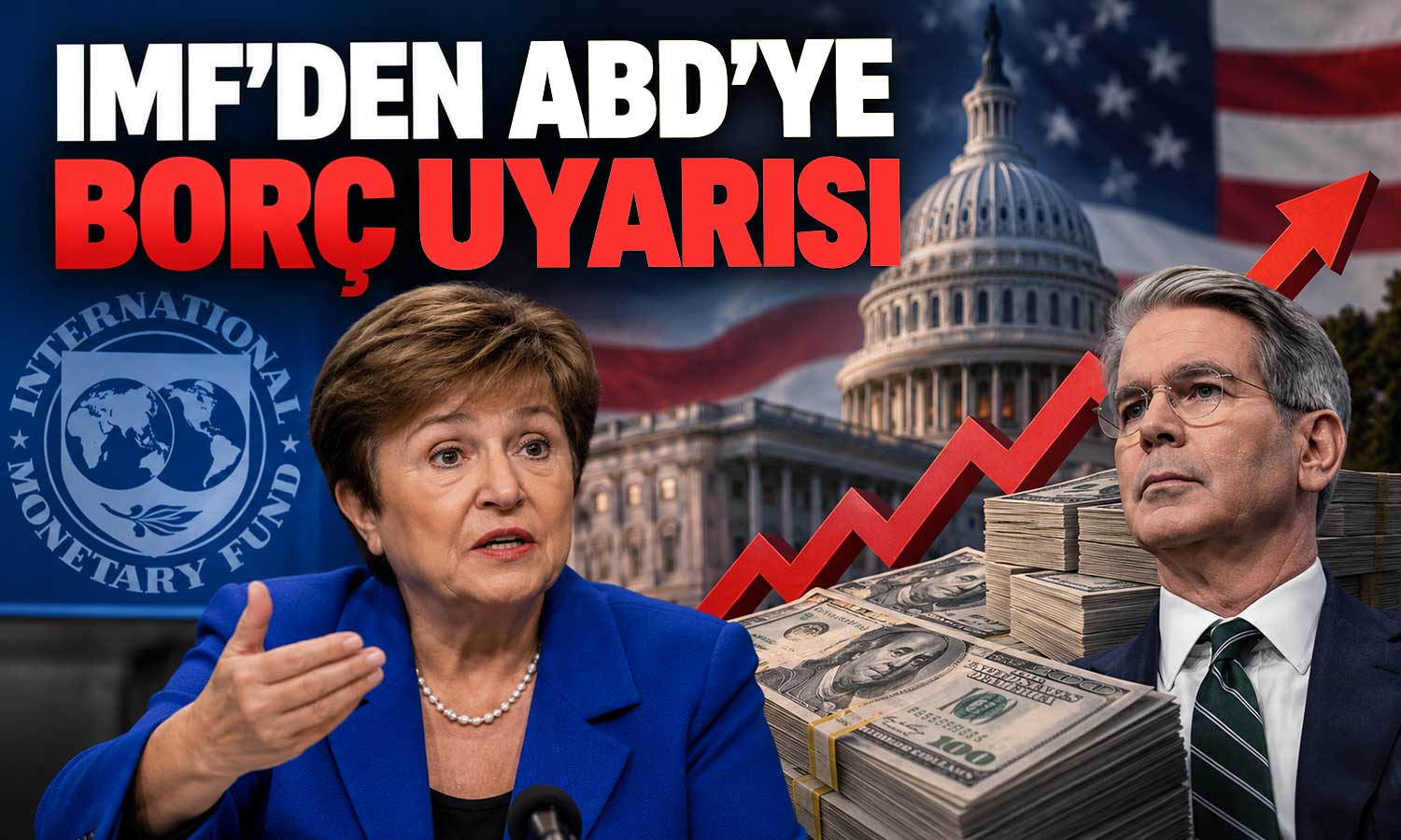 IMF: ABD’nin borç yükünü azaltmak için ek önlemler şart